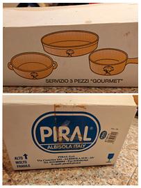 set 3 pentole terracotta Piral