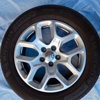 4 Cerchi in Lega JEEP 17"+Gomme Michelin Primacy4