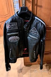 Giacca da moto in pelle