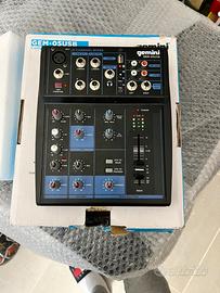 Mixer audio Gemini GEM-05USB Bluetooth