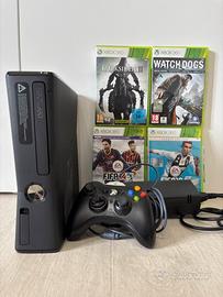 Xbox360 con 4 giochi