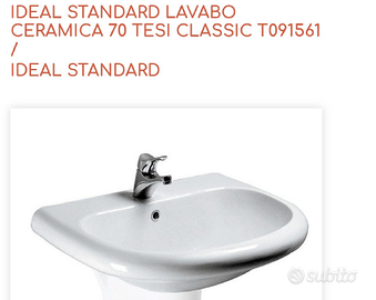 Lavabo e sotto lavabo nuovi, IDEAL STANDARD