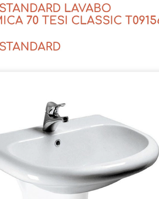 Lavabo e sotto lavabo nuovi, IDEAL STANDARD