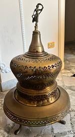 Braciere antico in ottone