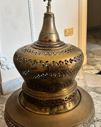 Braciere antico in ottone
