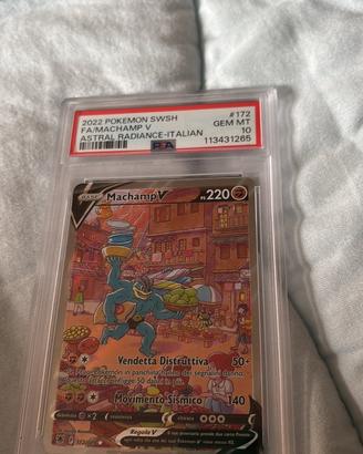 MACHAMP PSA10 ITALIANO LUCENTEZZA SIDERALE..!!!!