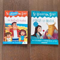 Libri bambini elementari”io leggo da solo”Agostini