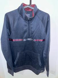 Maglione Quarter Zip Abercrombie & Fitch Blu