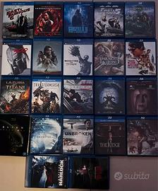 lotto stock oltre 22 blu ray + 2 dvd in omaggio e