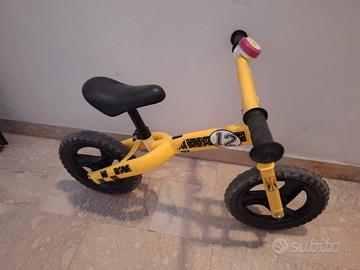 Bici bambino senza pedali età 2-4 anni