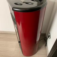Stufa a pellet cilindrica Eva Calor 6,3 kw