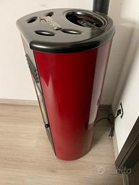 Stufa a pellet cilindrica Eva Calor 6,3 kw