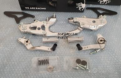 Ducati panigale v4 pedane racing spider cnc