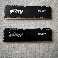 Kingston FURY Beast RGB 16GB (2x8GB) 3200MT/s