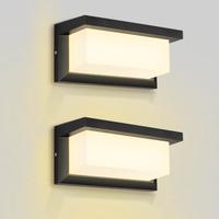 Applique Esterno 18W LED IP65 Moderno Parete 2PCS