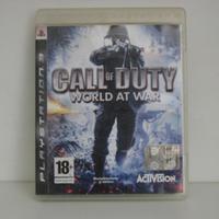 Gioco ps3 call of duty world at war