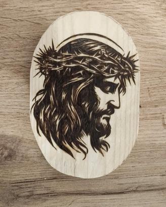arte sacra quadro religioso Gesù Cristo trinità