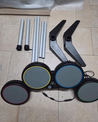 batteria e console dj hero xbox 360