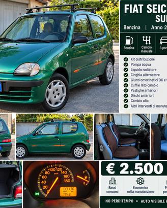 Fiat Seicento 1.1 Suite - 83.736 km - 2002 