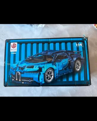 LEGO BUGATTI BLU NUOVA 