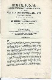 PIO IX pubblicazioni ottocentesche