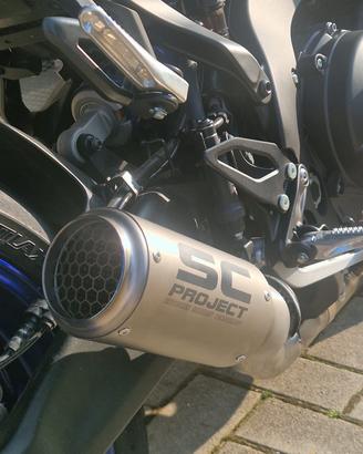 Scarico SC-Project CRT Titanio + Centralina