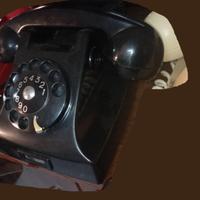 Telefono da tavolo vintage anni ’60 colore nero  4