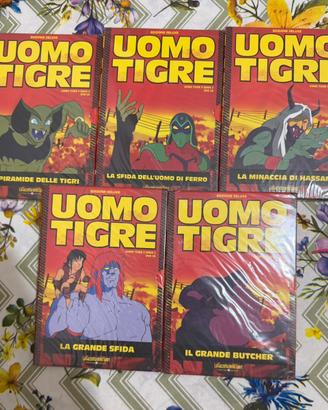 L'Uomo Tigre DVD sigillati - N 23, 24, 25, 26, 27