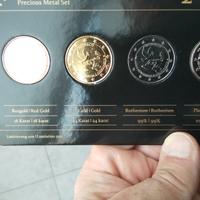 Set  Monete in Oro e Metalli Preziosi 