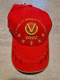 Cappello Michael Schumacher 2002 - 5 Times F1 Worl