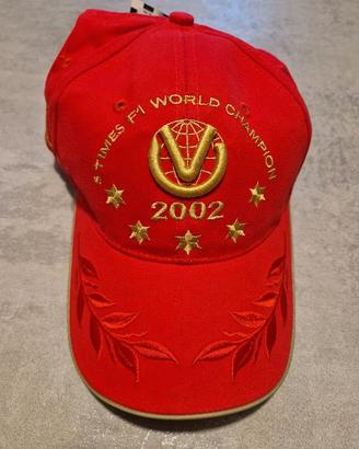 Cappello Michael Schumacher 2002 - 5 Times F1 Worl