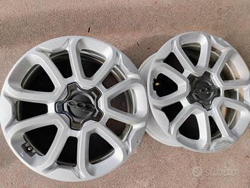 Cerchi in lega Fiat 500x 2 pezzi 