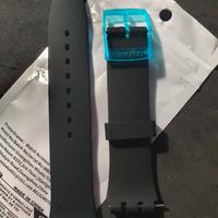 Cinturino nero, nuovo con fibbia Swatch, 19mm
