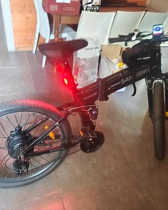 Bici elettrica Samebike da  900W pari al nuovo