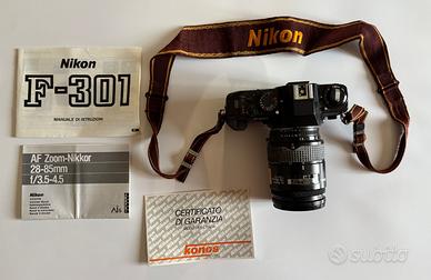 Nikon F-301 Completa