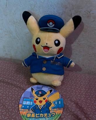 Pikachu Station Master Tokyo Station Pokémon Store