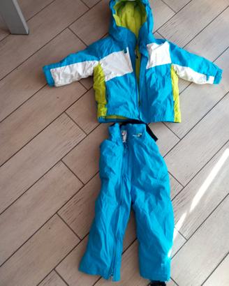 Tuta sci bambino 2 anni