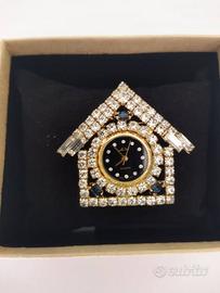 Spilla "OROLOGIO GIOIELLO"