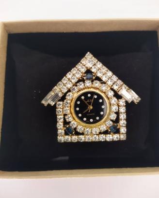 Spilla "OROLOGIO GIOIELLO"