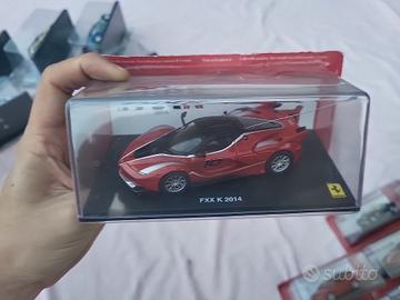 modellini Ferrari con teca
