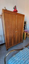 Armadio Vintage Legno Anni 50 60 Modernariato2ante
