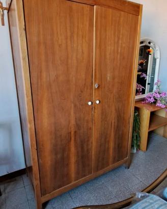 Armadio Vintage Legno Anni 50 60 Modernariato2ante