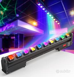 Luci DMX light testa mobile head beam wash 250W