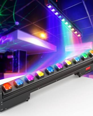 Luci DMX light testa mobile head beam wash 250W