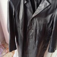 Trench, uomo in pelle 