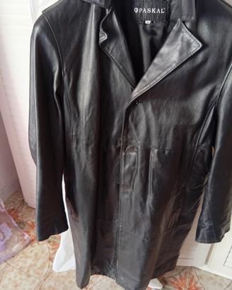 Trench, uomo in pelle 