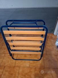 letto pieghevole + materasso 
