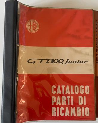 Catalogo ricambi Alfa Romeo Gt 1300 Junior