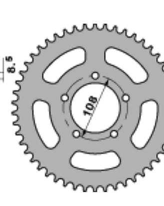 Corona Aprilia Tuareg 125 AP8107060