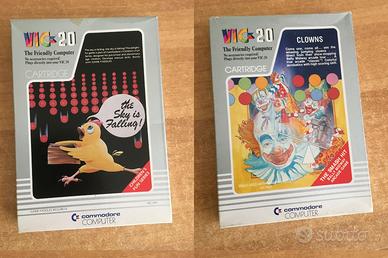 VIC-20 Game Cartridge -The Sky is Falling - Clowns